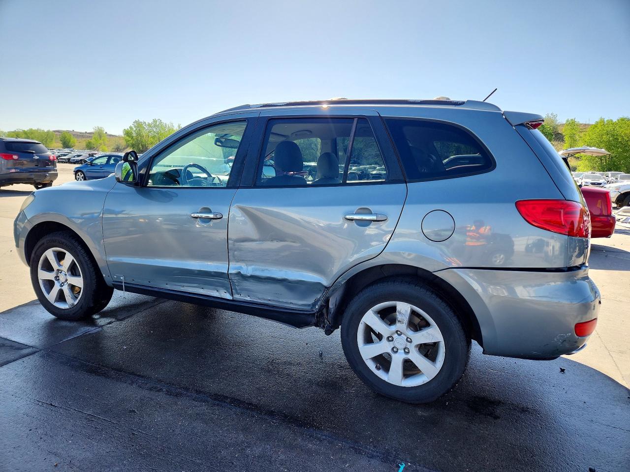 2007 Hyundai Santa Fe Se Green vin: 5NMSH73E17H050286