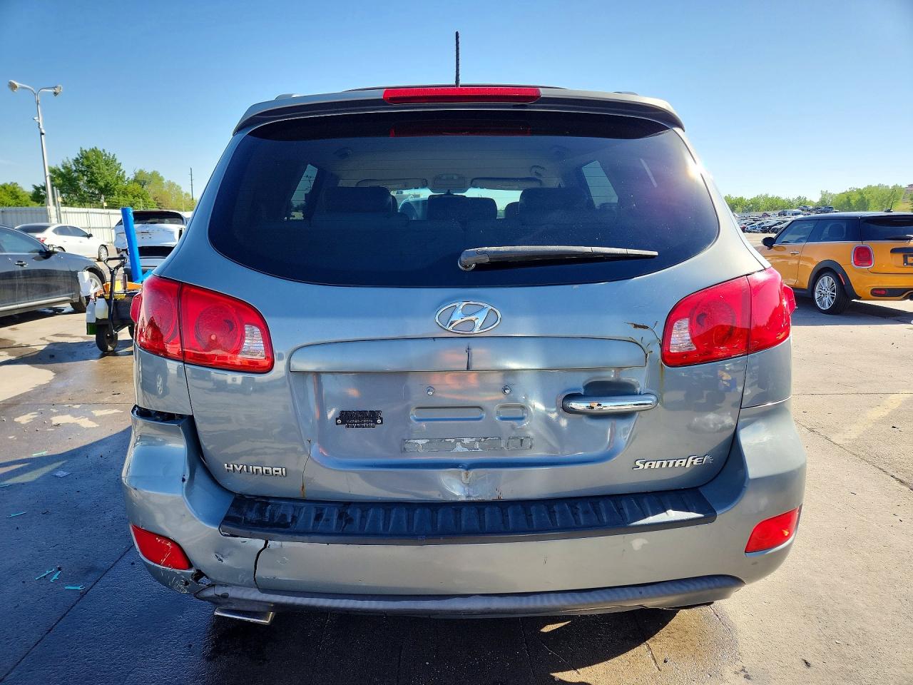 2007 Hyundai Santa Fe Se Green vin: 5NMSH73E17H050286