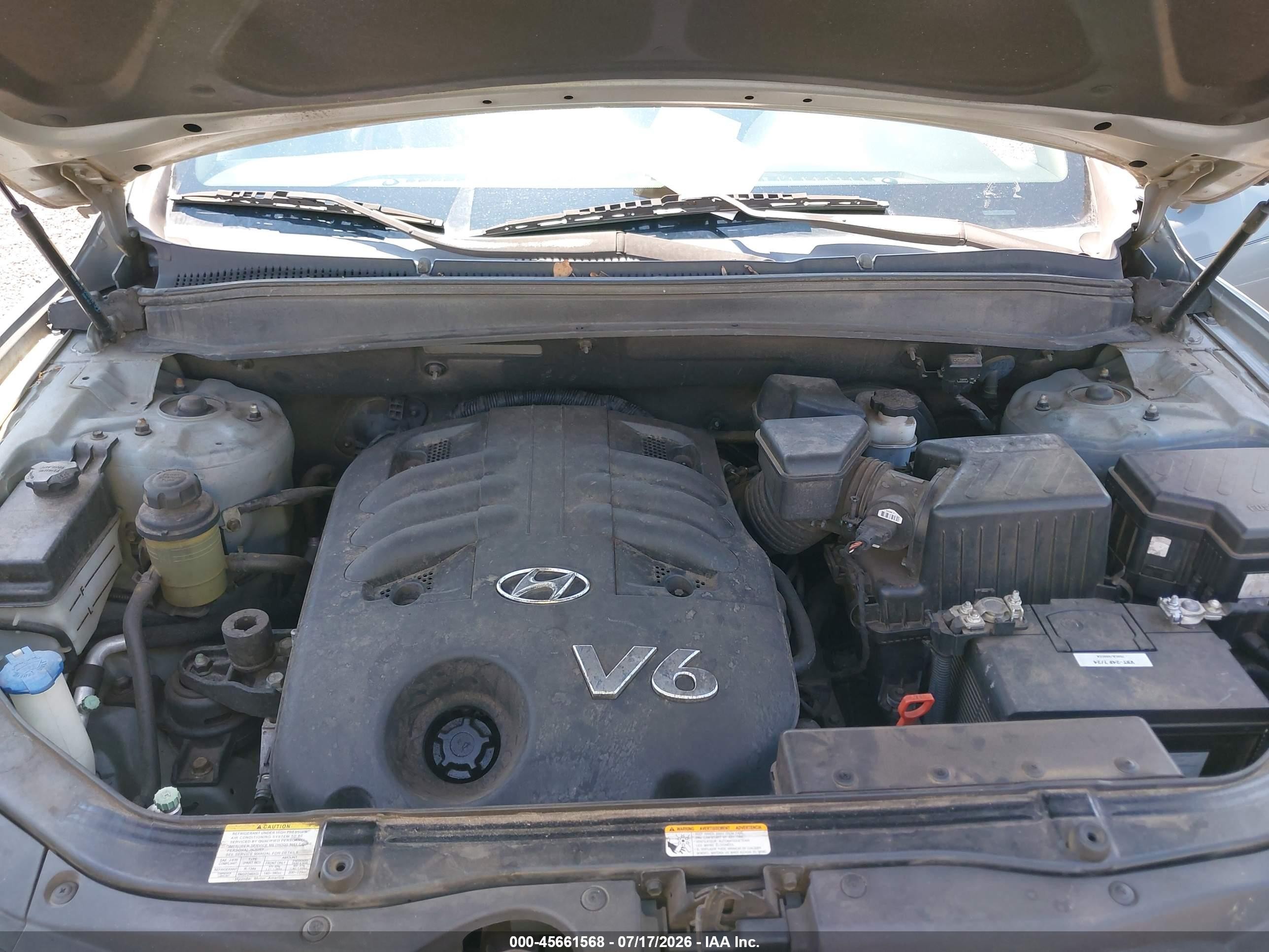 2008 Hyundai Santa Fe Limited/se Gray vin: 5NMSH73E18H139745