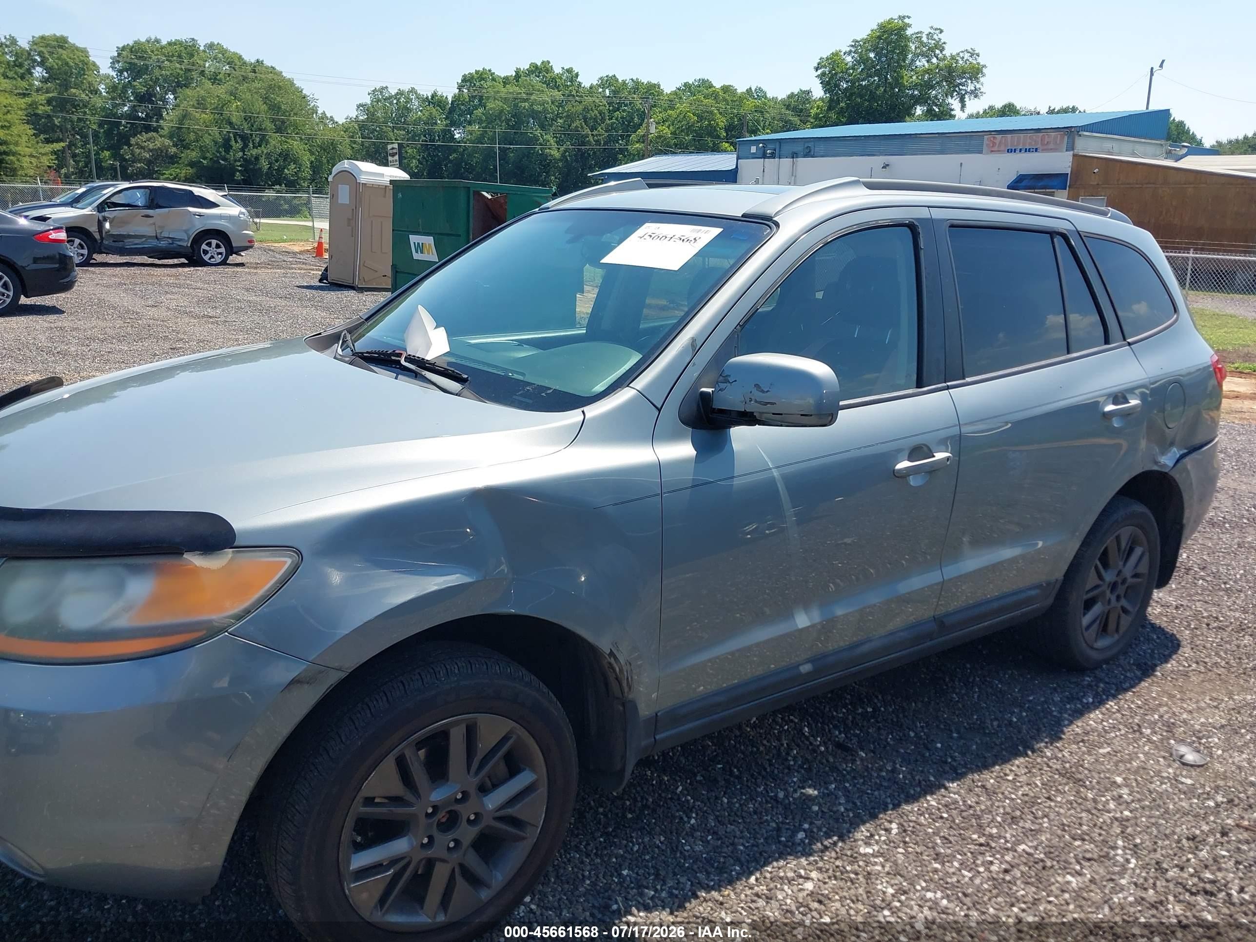 2008 Hyundai Santa Fe Limited/se Gray vin: 5NMSH73E18H139745