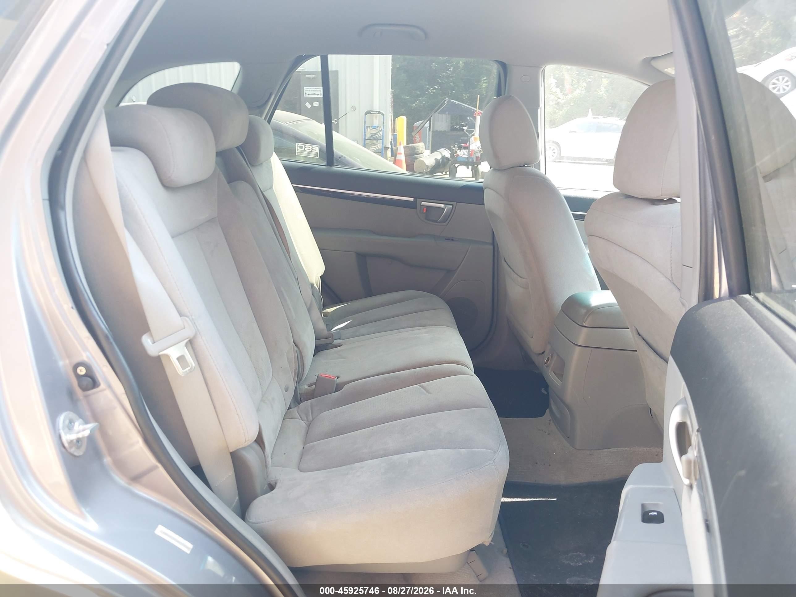 2008 Hyundai Santa Fe Limited/se Silver vin: 5NMSH73E18H172065