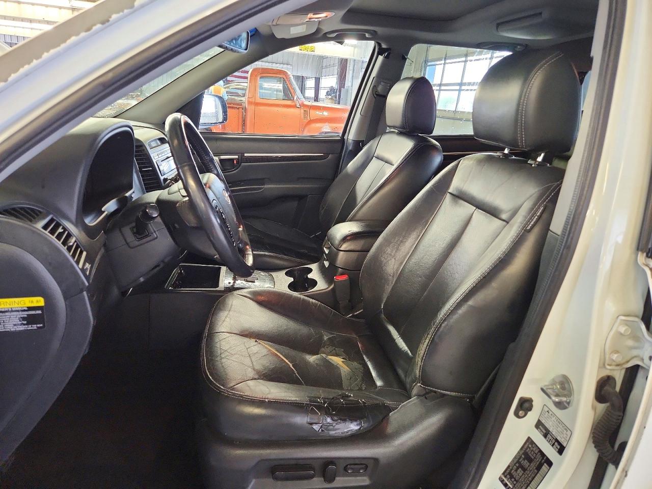 2008 Hyundai Santa Fe Se White vin: 5NMSH73E18H190338