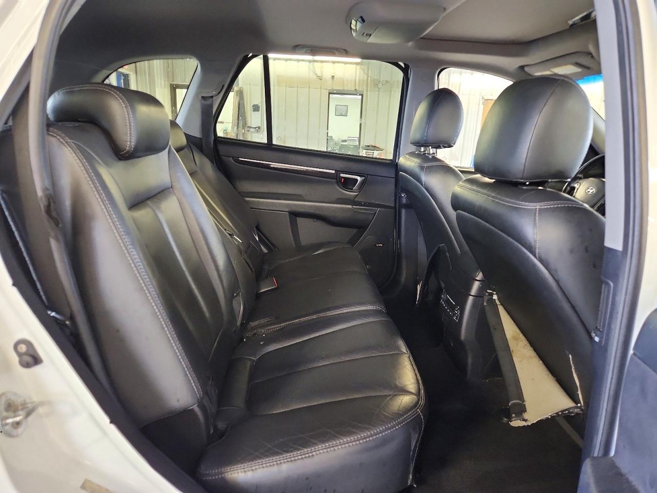 2008 Hyundai Santa Fe Se White vin: 5NMSH73E18H190338