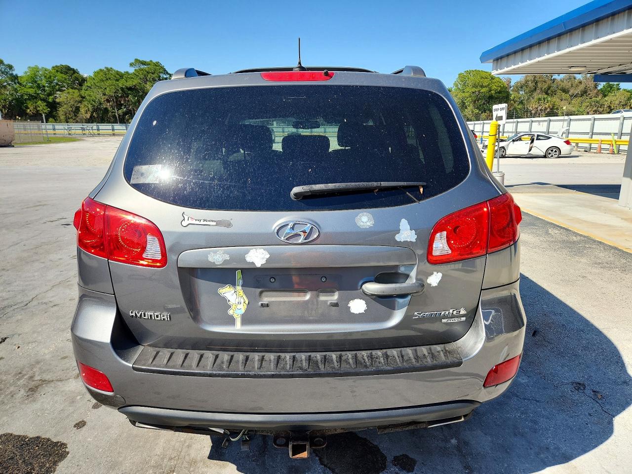 2009 Hyundai Santa Fe Se Gray vin: 5NMSH73E19H304470