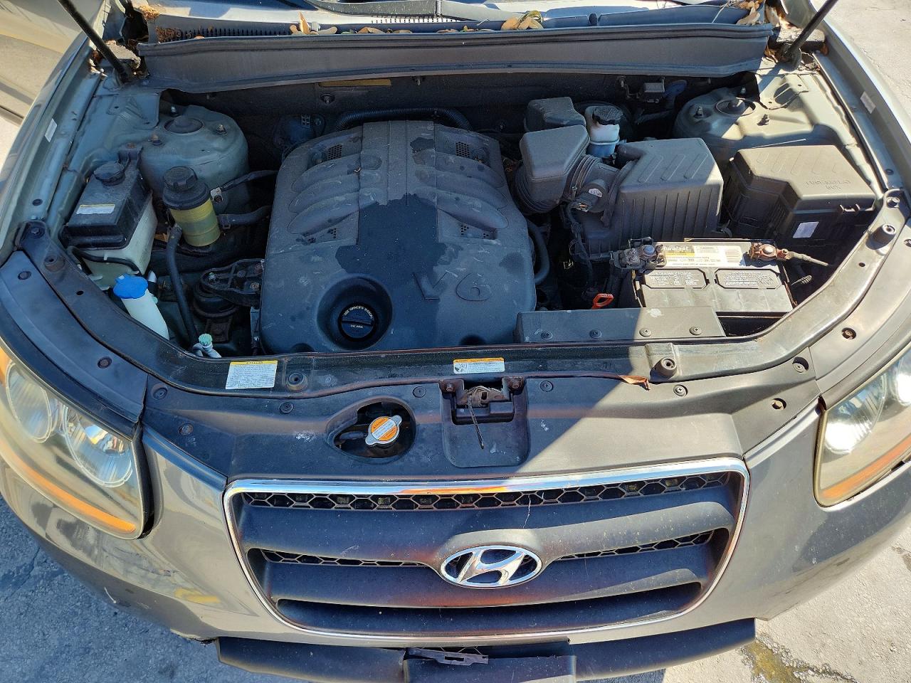2009 Hyundai Santa Fe Se Gray vin: 5NMSH73E19H304470
