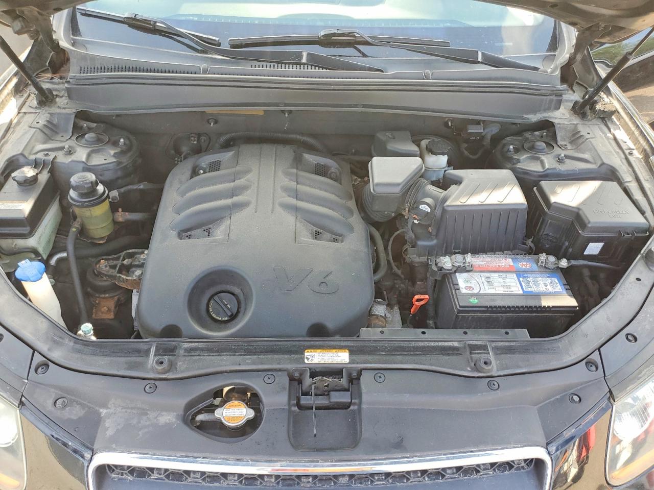 2009 Hyundai Santa Fe Se Black vin: 5NMSH73E19H310723