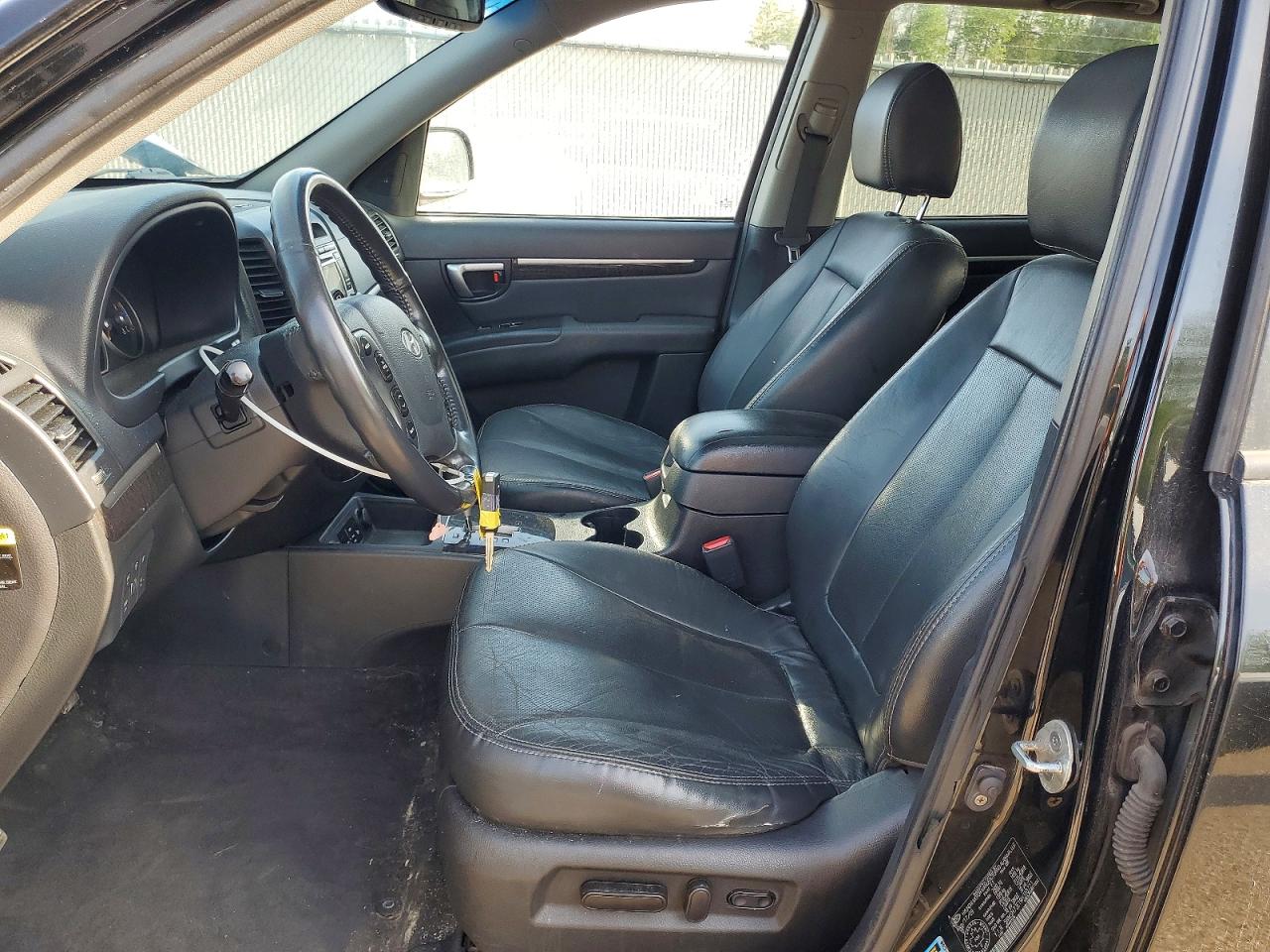 2009 Hyundai Santa Fe Se Black vin: 5NMSH73E19H310723