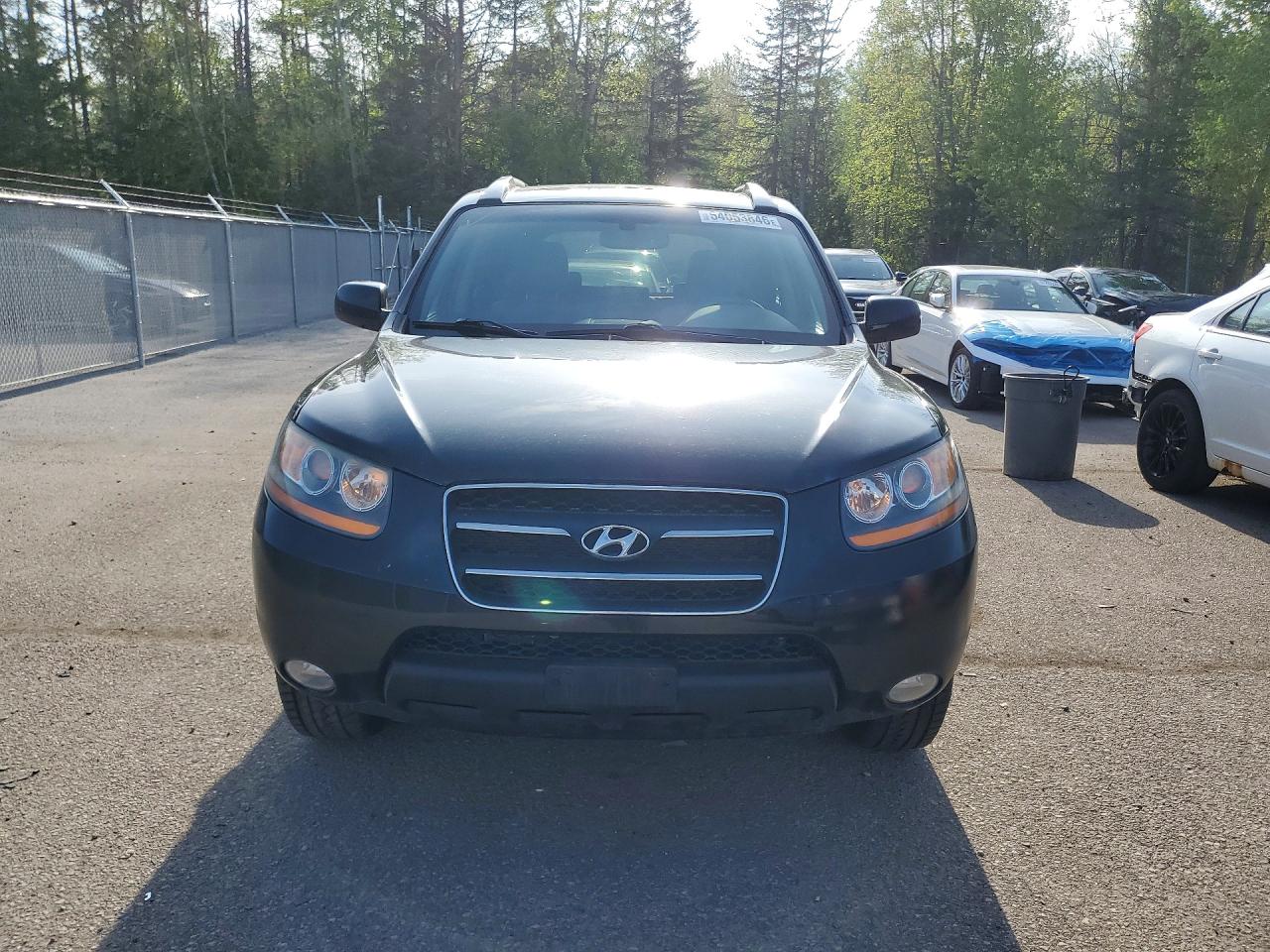 2009 Hyundai Santa Fe Se Black vin: 5NMSH73E19H310723