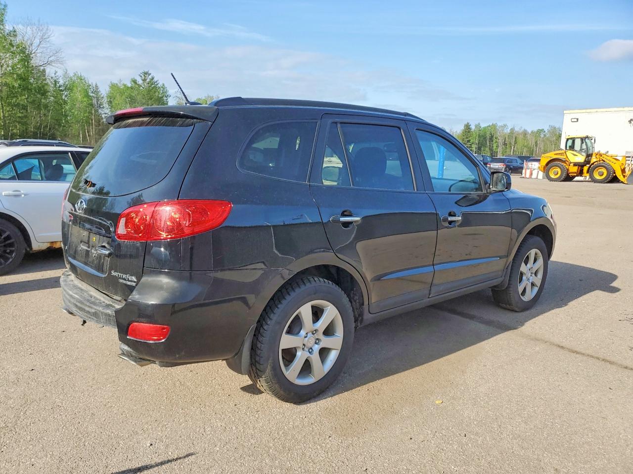 2009 Hyundai Santa Fe Se Black vin: 5NMSH73E19H310723