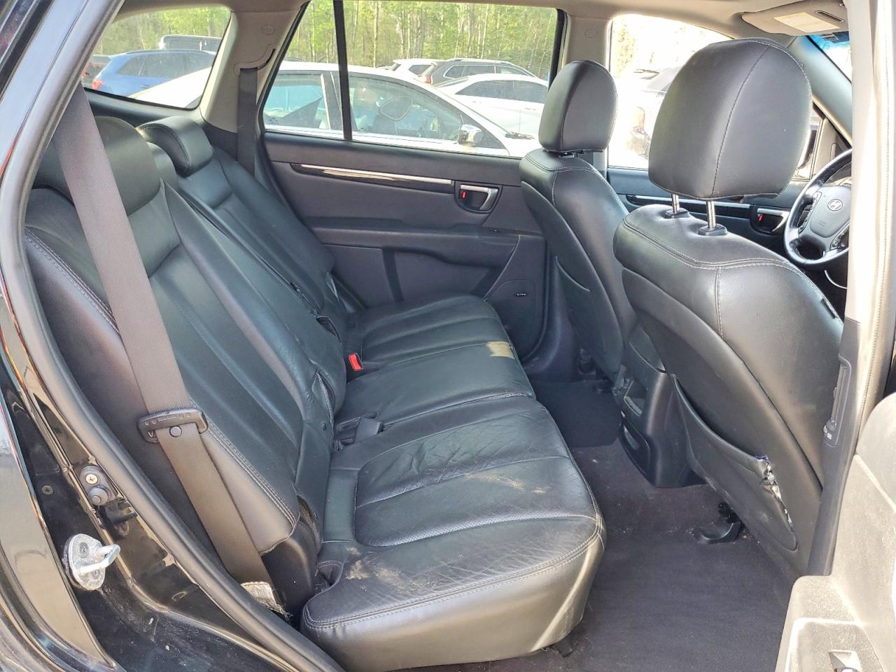 2009 Hyundai Santa Fe Se Black vin: 5NMSH73E19H310723