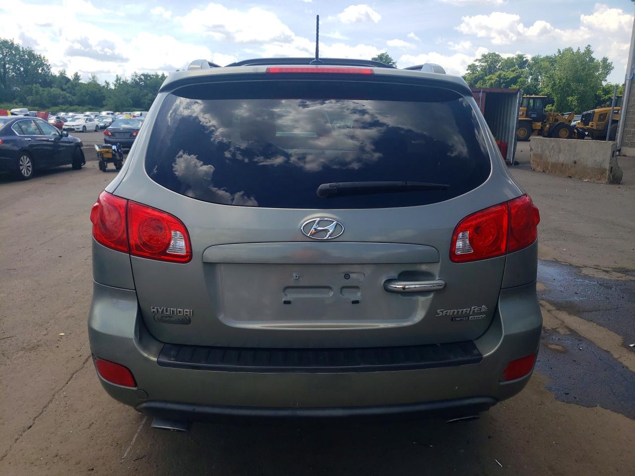 2009 Hyundai Santa Fe Limited Green vin: 5NMSH73E19H313251