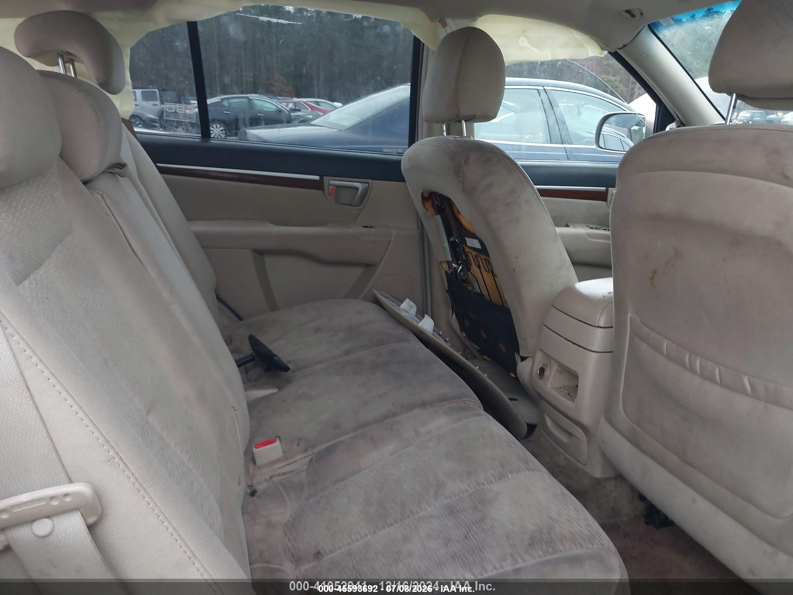 2007 Hyundai Santa Fe Limited/se Beige vin: 5NMSH73E27H009276