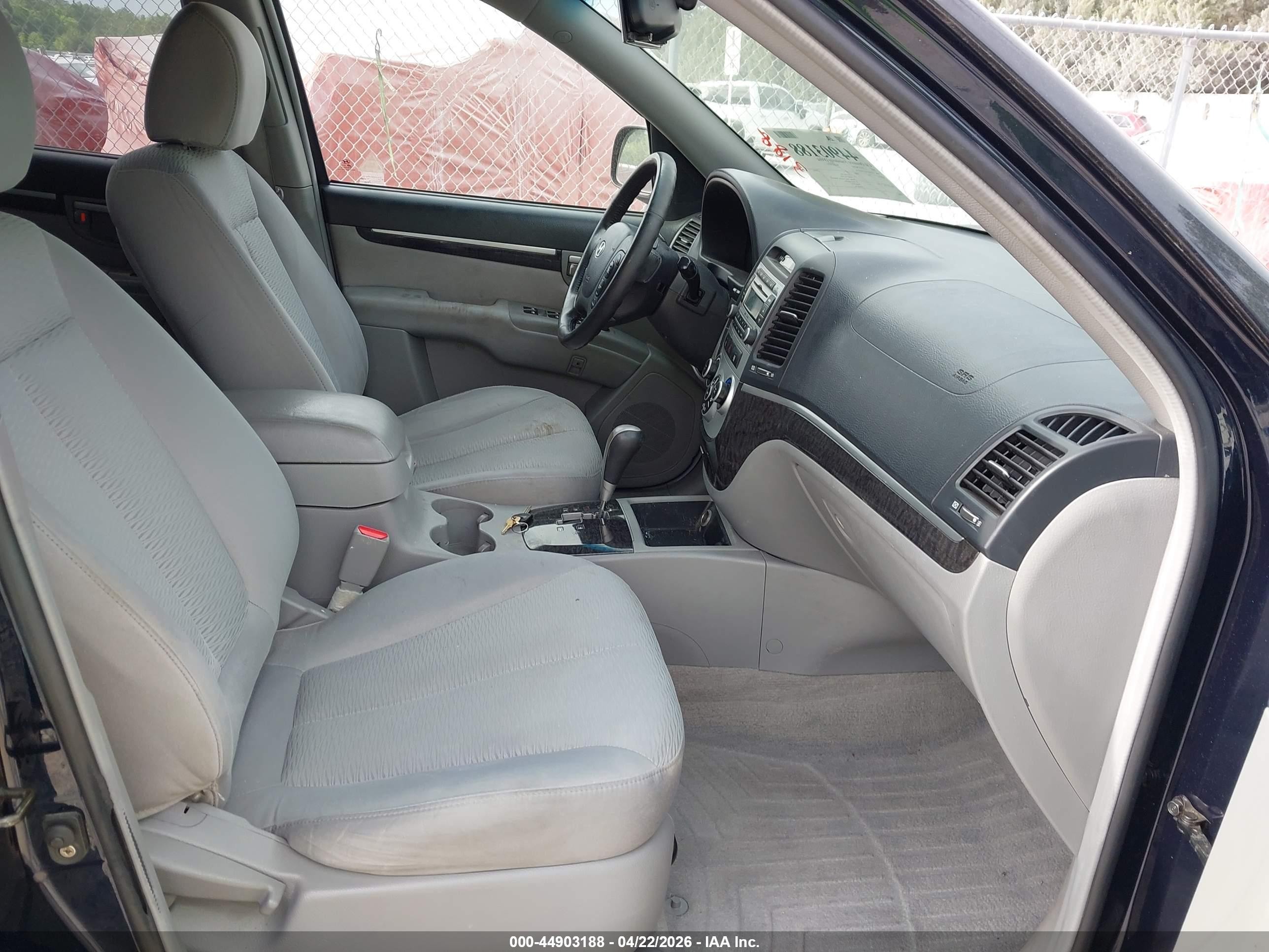 2007 Hyundai Santa Fe Limited/se Black vin: 5NMSH73E27H042536