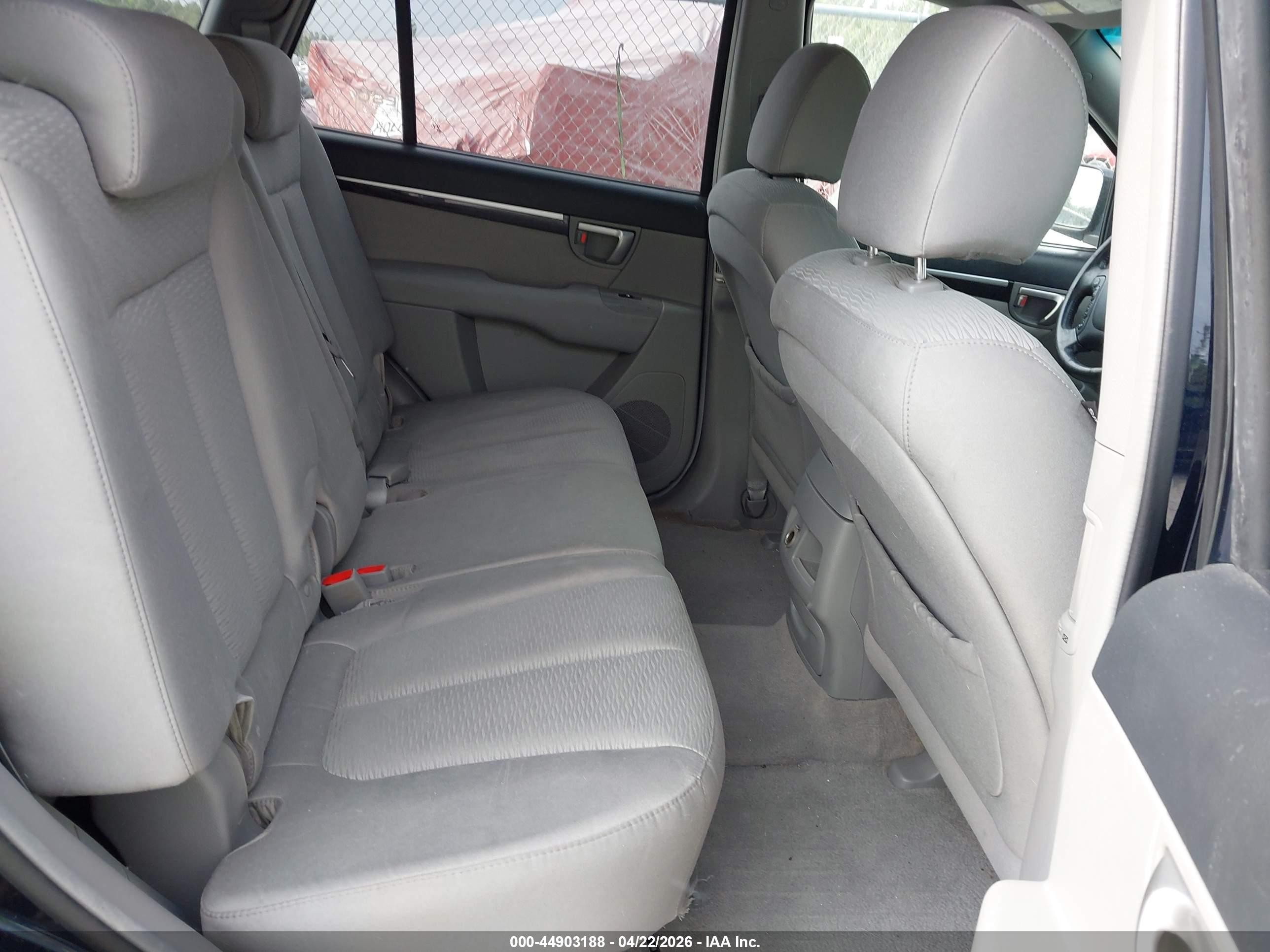 2007 Hyundai Santa Fe Limited/se Black vin: 5NMSH73E27H042536