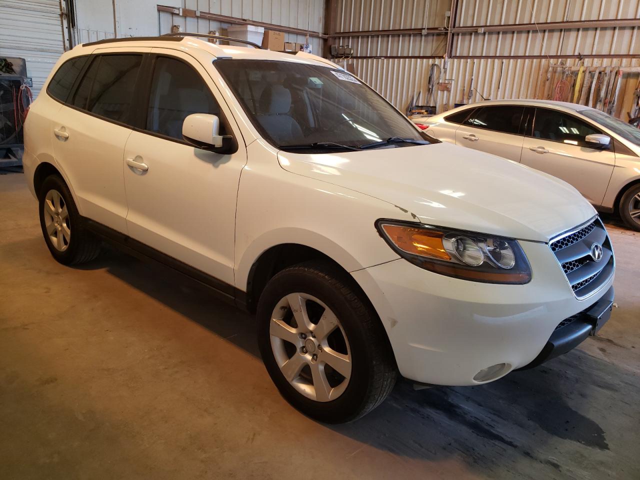 2008 Hyundai Santa Fe Se White vin: 5NMSH73E28H171622