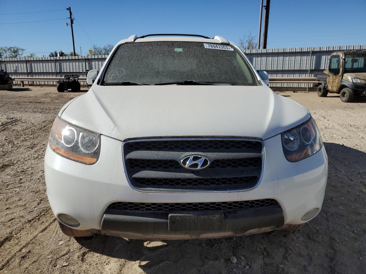 2008 Hyundai Santa Fe Se White vin: 5NMSH73E28H171622