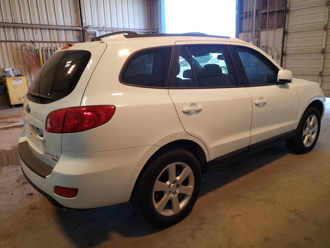 2008 Hyundai Santa Fe Se White vin: 5NMSH73E28H171622