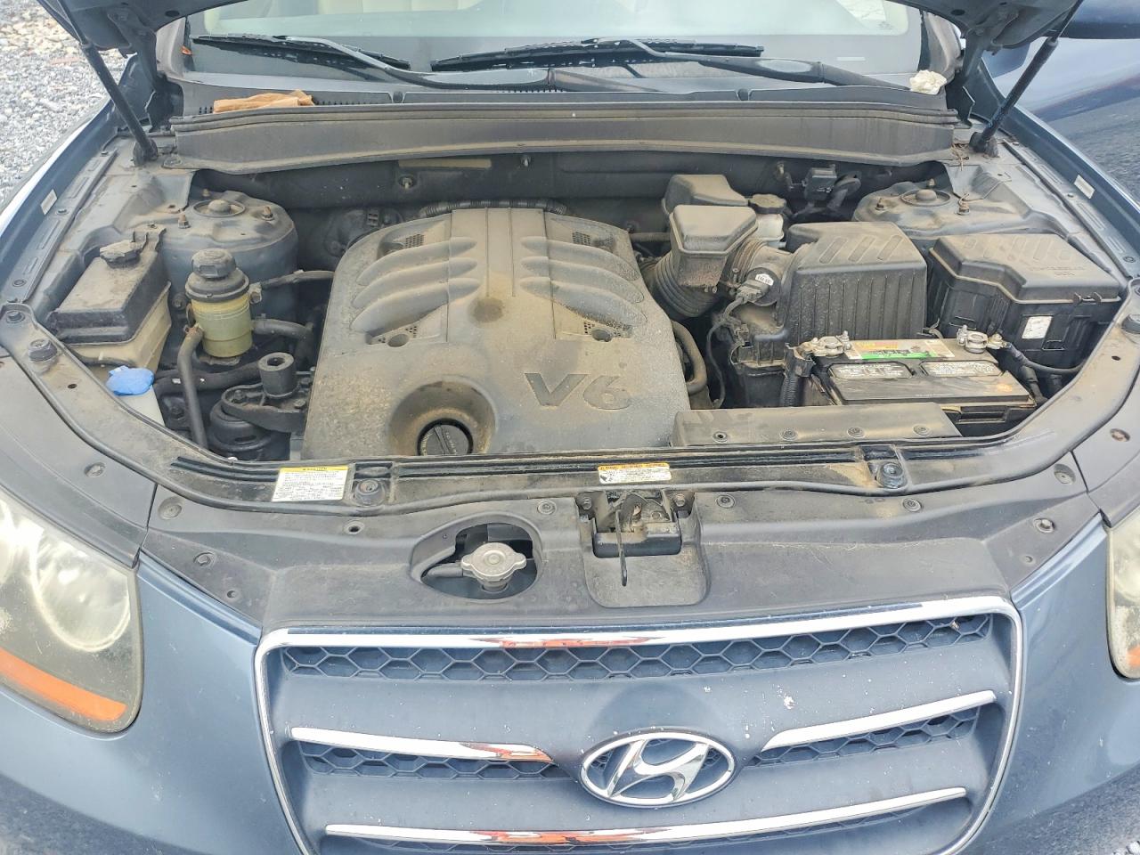 2008 Hyundai Santa Fe Se/limited Blue vin: 5NMSH73E28H178540