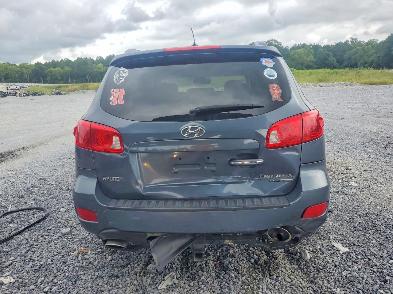 2008 Hyundai Santa Fe Se/limited Blue vin: 5NMSH73E28H178540