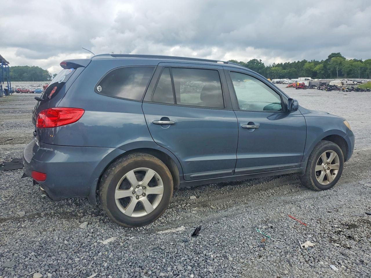 2008 Hyundai Santa Fe Se/limited Blue vin: 5NMSH73E28H178540