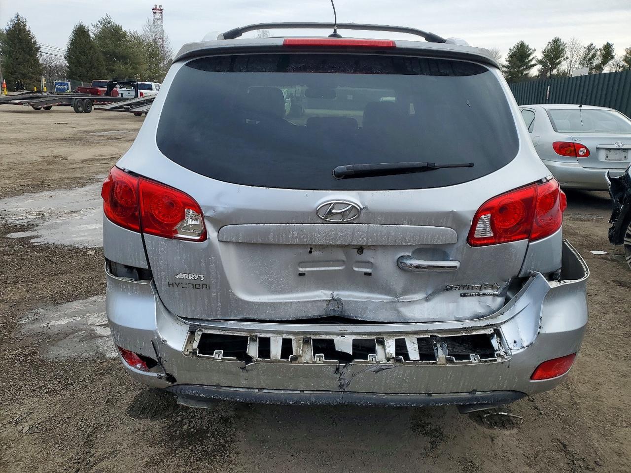 2008 Hyundai Santa Fe Se Серебряный vin: 5NMSH73E28H187478