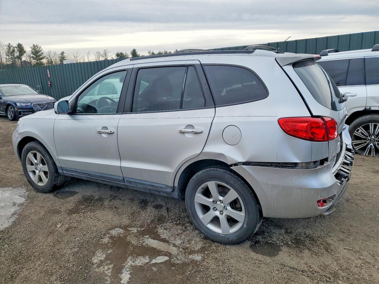 2008 Hyundai Santa Fe Se Серебряный vin: 5NMSH73E28H187478