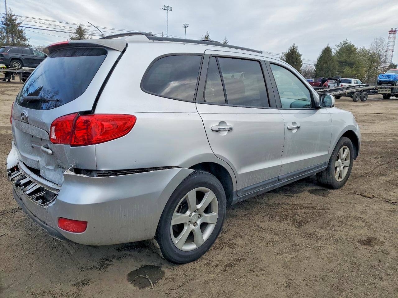 2008 Hyundai Santa Fe Se Серебряный vin: 5NMSH73E28H187478