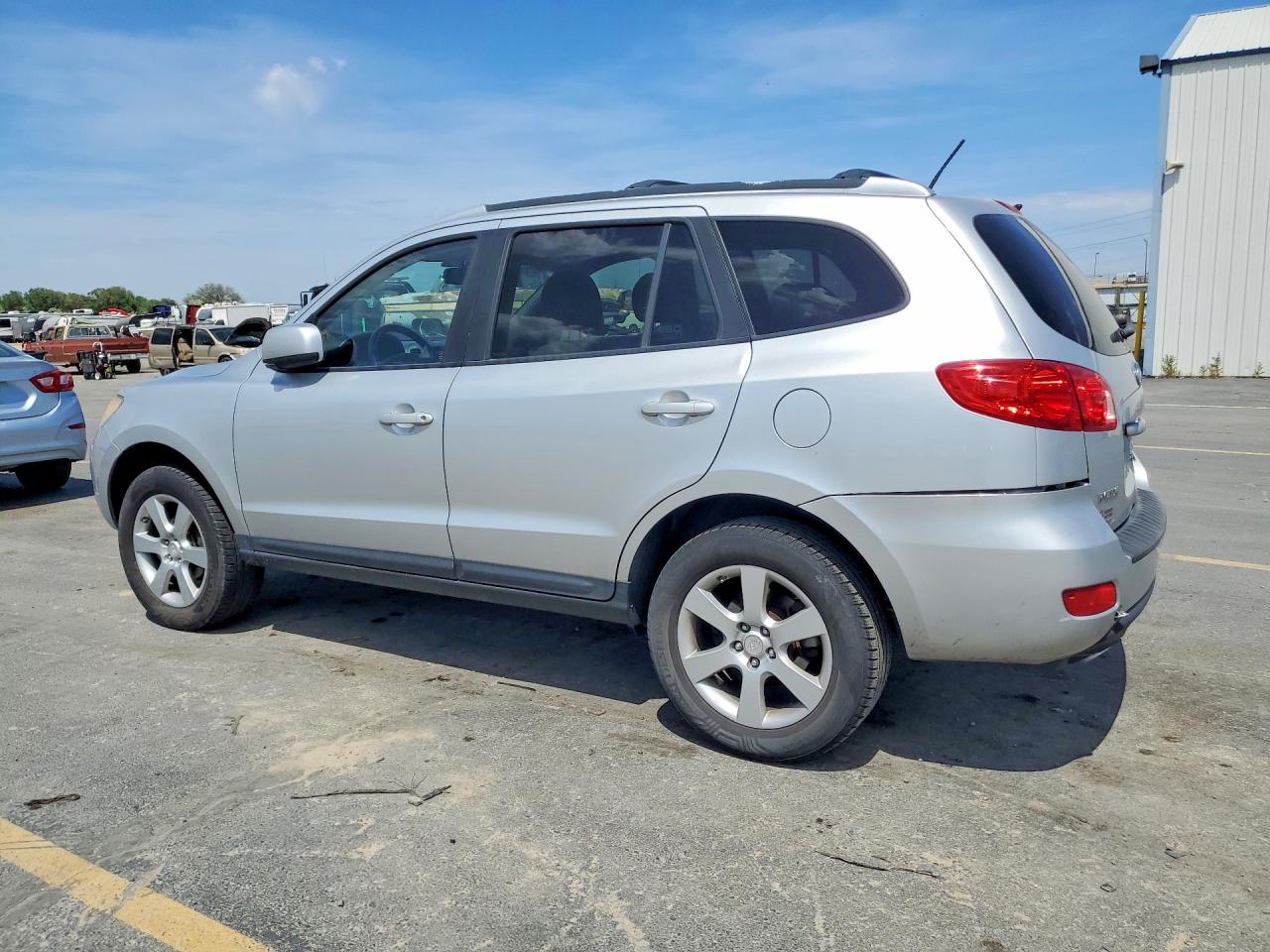 2009 Hyundai Santa Fe Se Серебряный vin: 5NMSH73E29H230699