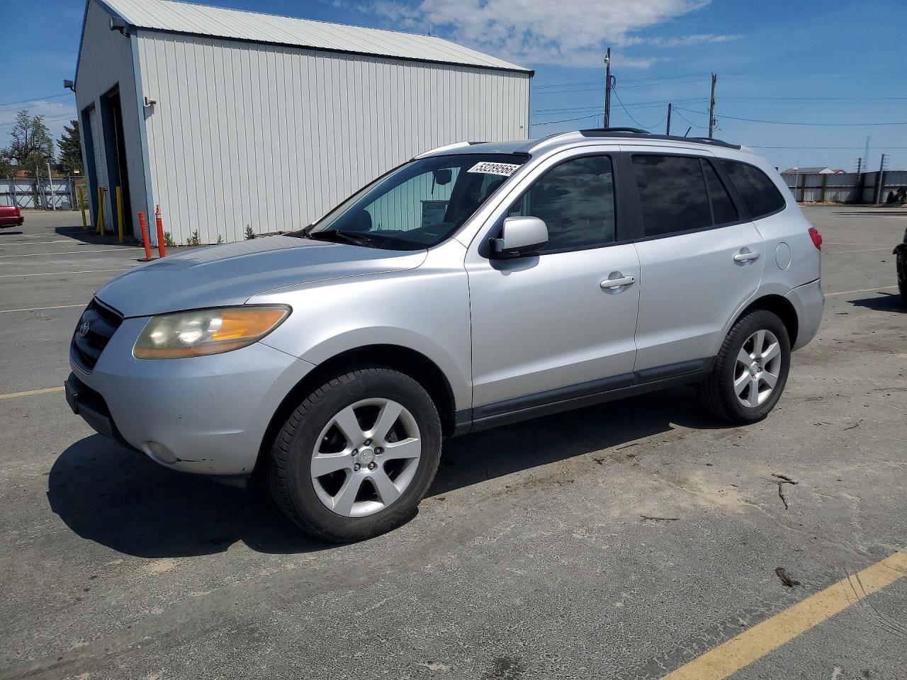 2009 Hyundai Santa Fe Se Серебряный vin: 5NMSH73E29H230699