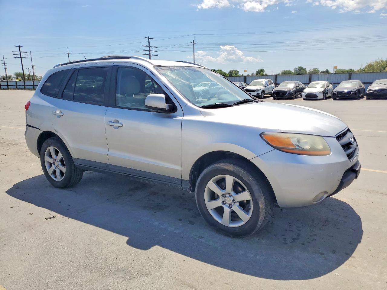 2009 Hyundai Santa Fe Se Серебряный vin: 5NMSH73E29H230699