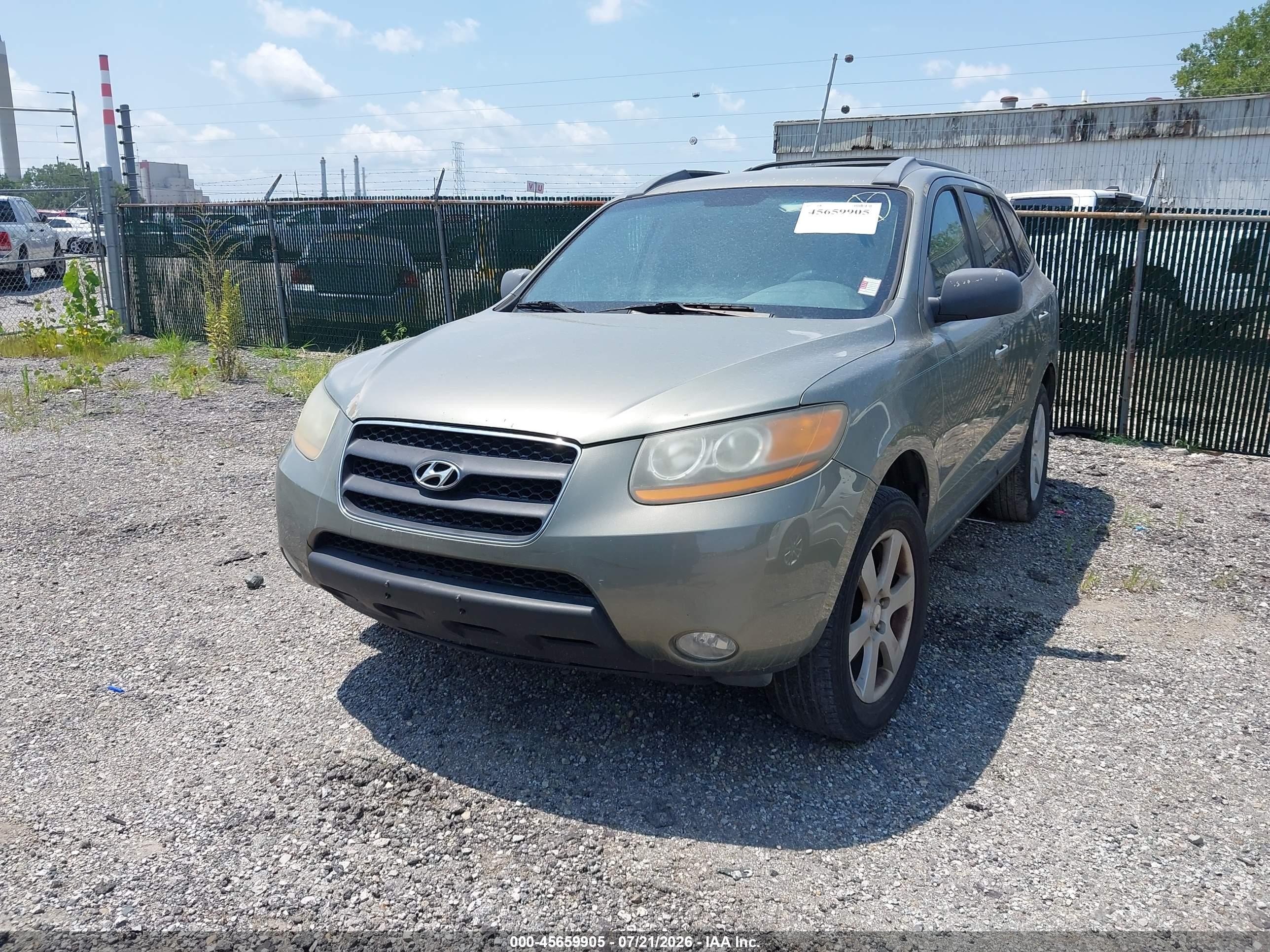 2009 Hyundai Santa Fe Se Gray vin: 5NMSH73E29H270149