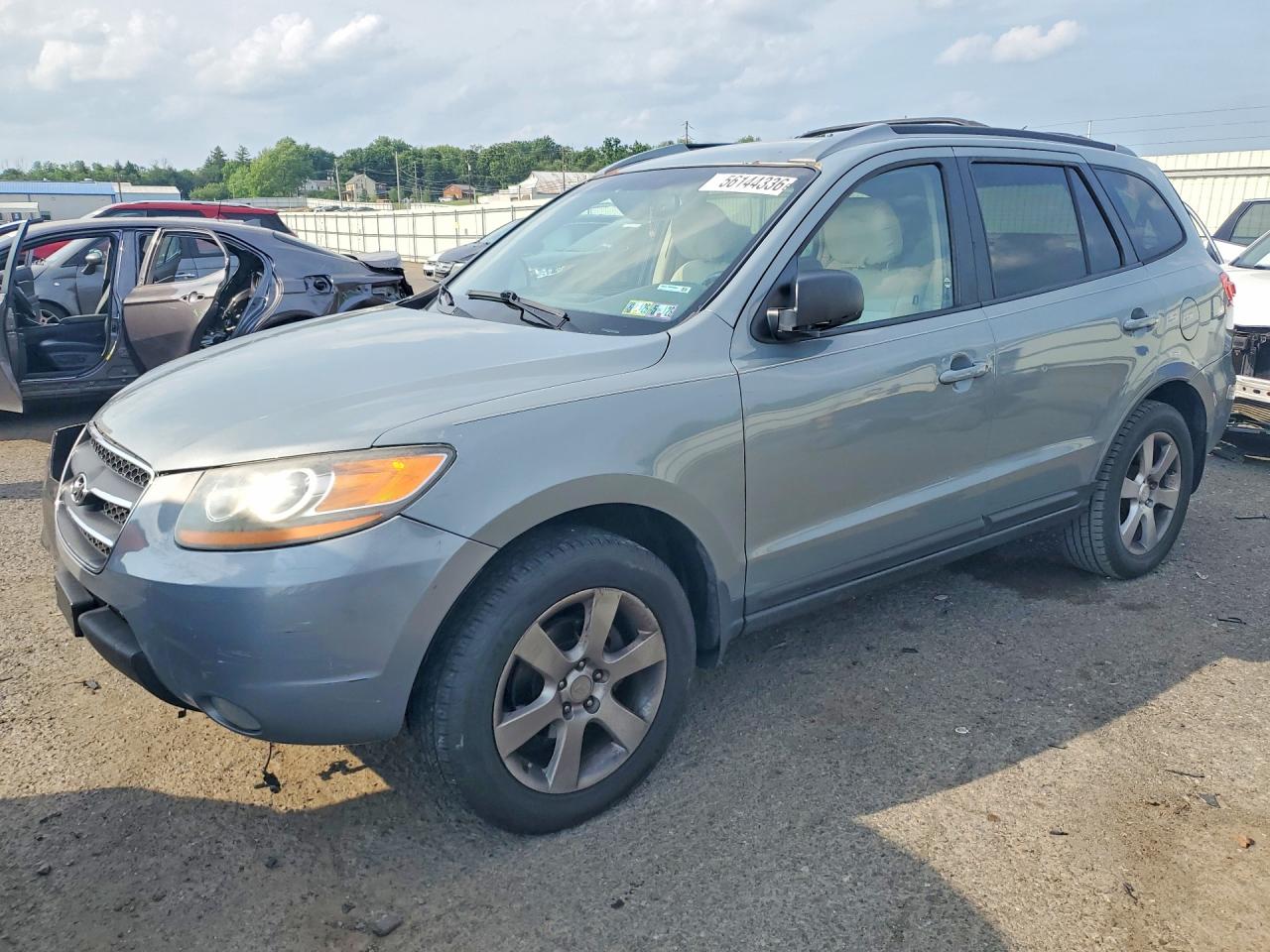 2009 Hyundai Santa Fe Se Gray vin: 5NMSH73E29H304753