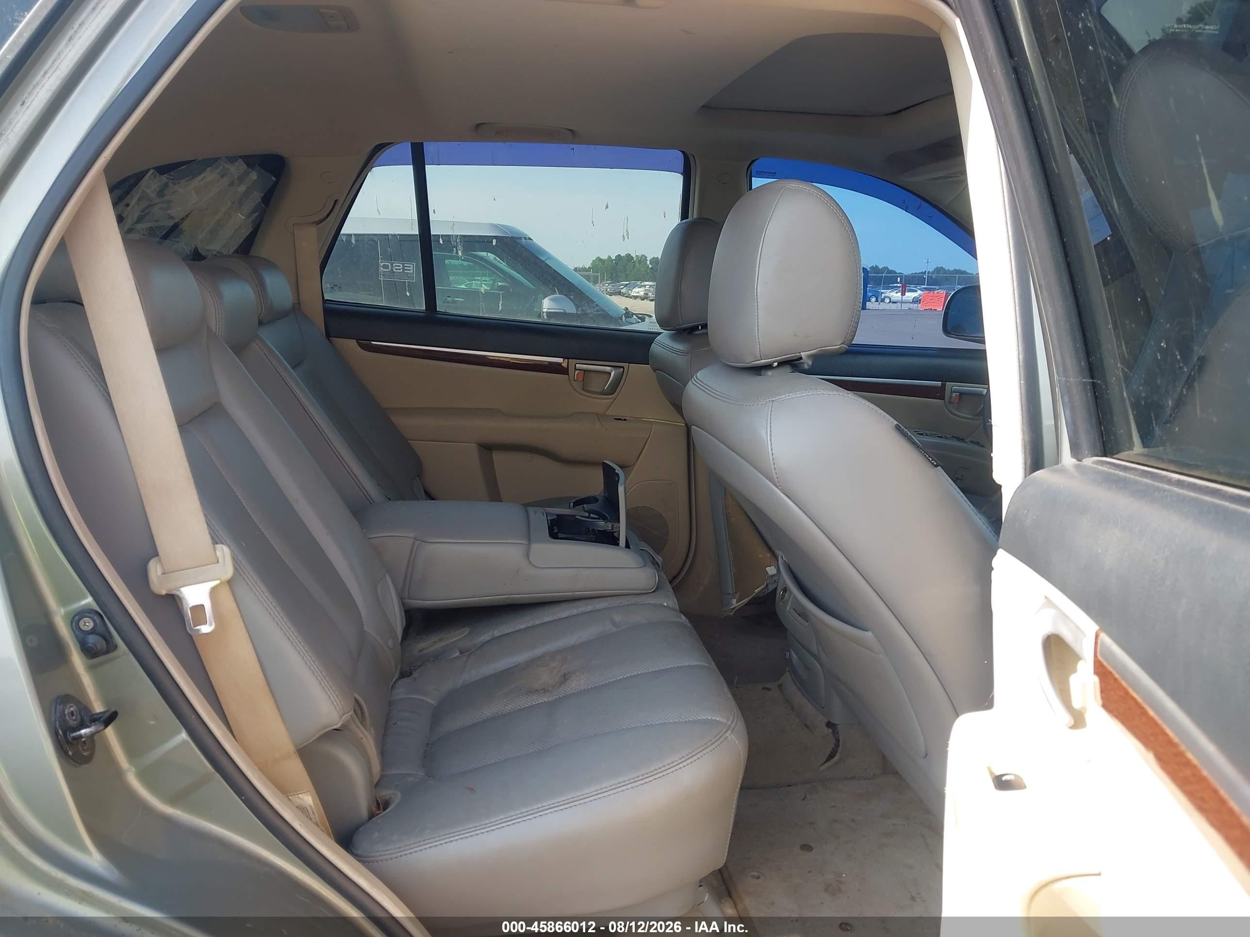 2007 Hyundai Santa Fe Limited/se Gray vin: 5NMSH73E37H002014