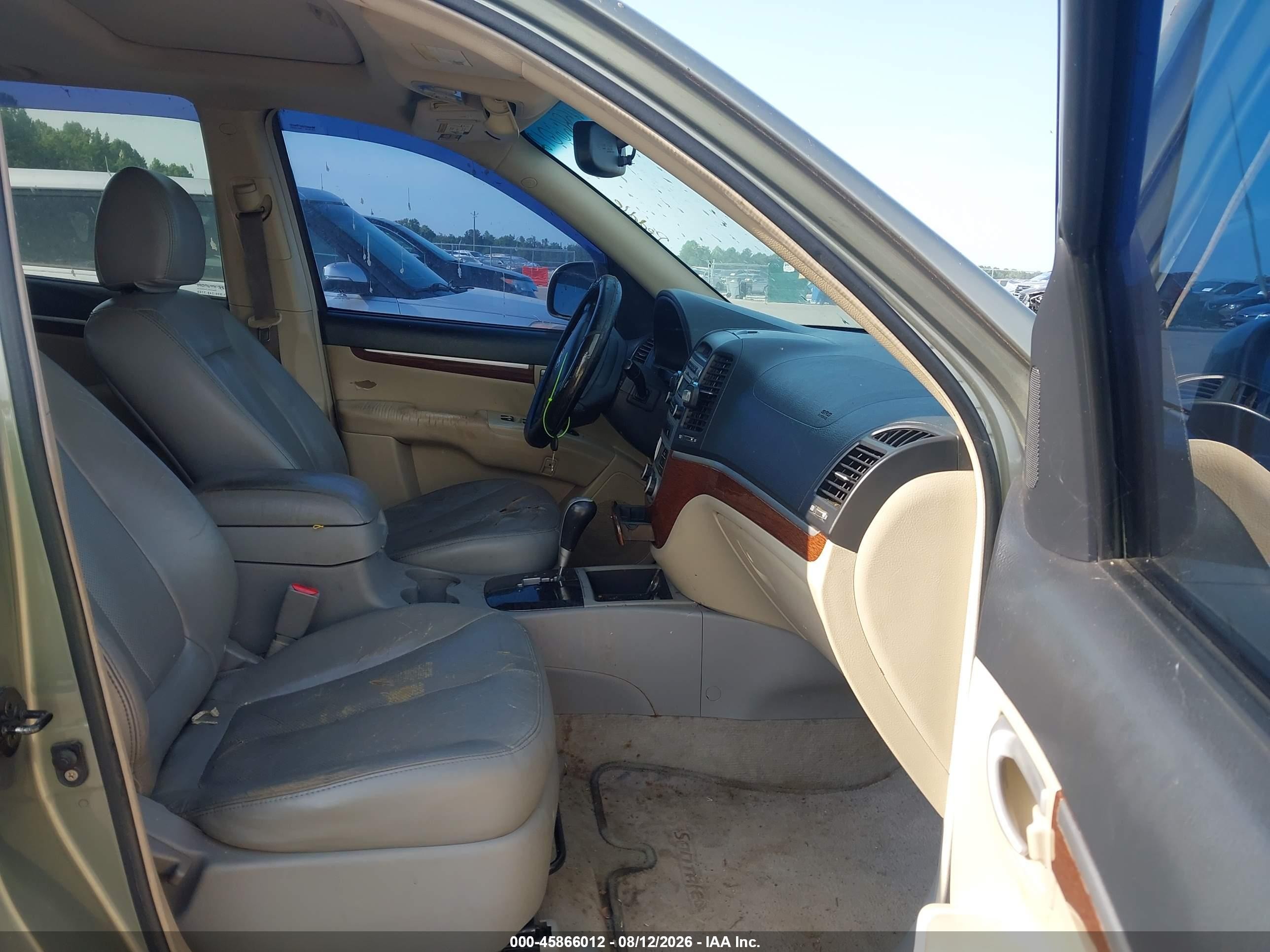 2007 Hyundai Santa Fe Limited/se Gray vin: 5NMSH73E37H002014