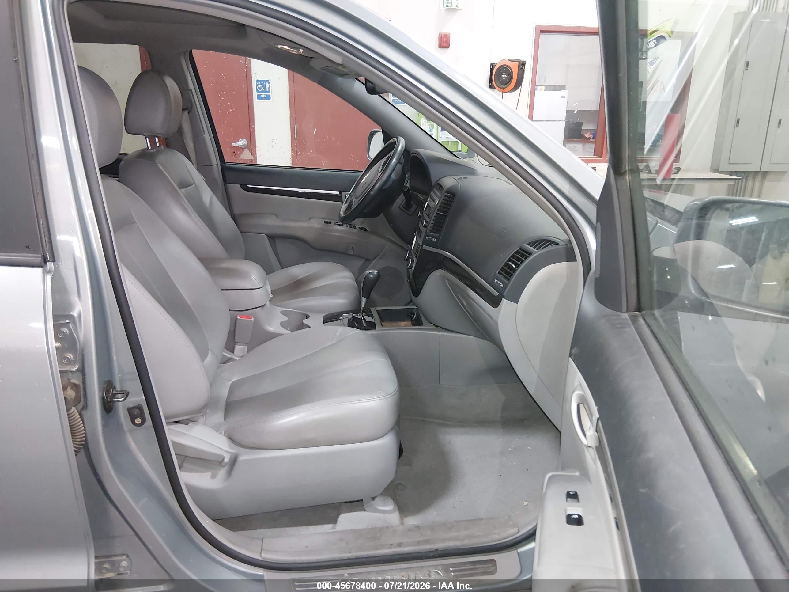 2007 Hyundai Santa Fe Limited/se Синий vin: 5NMSH73E37H126025