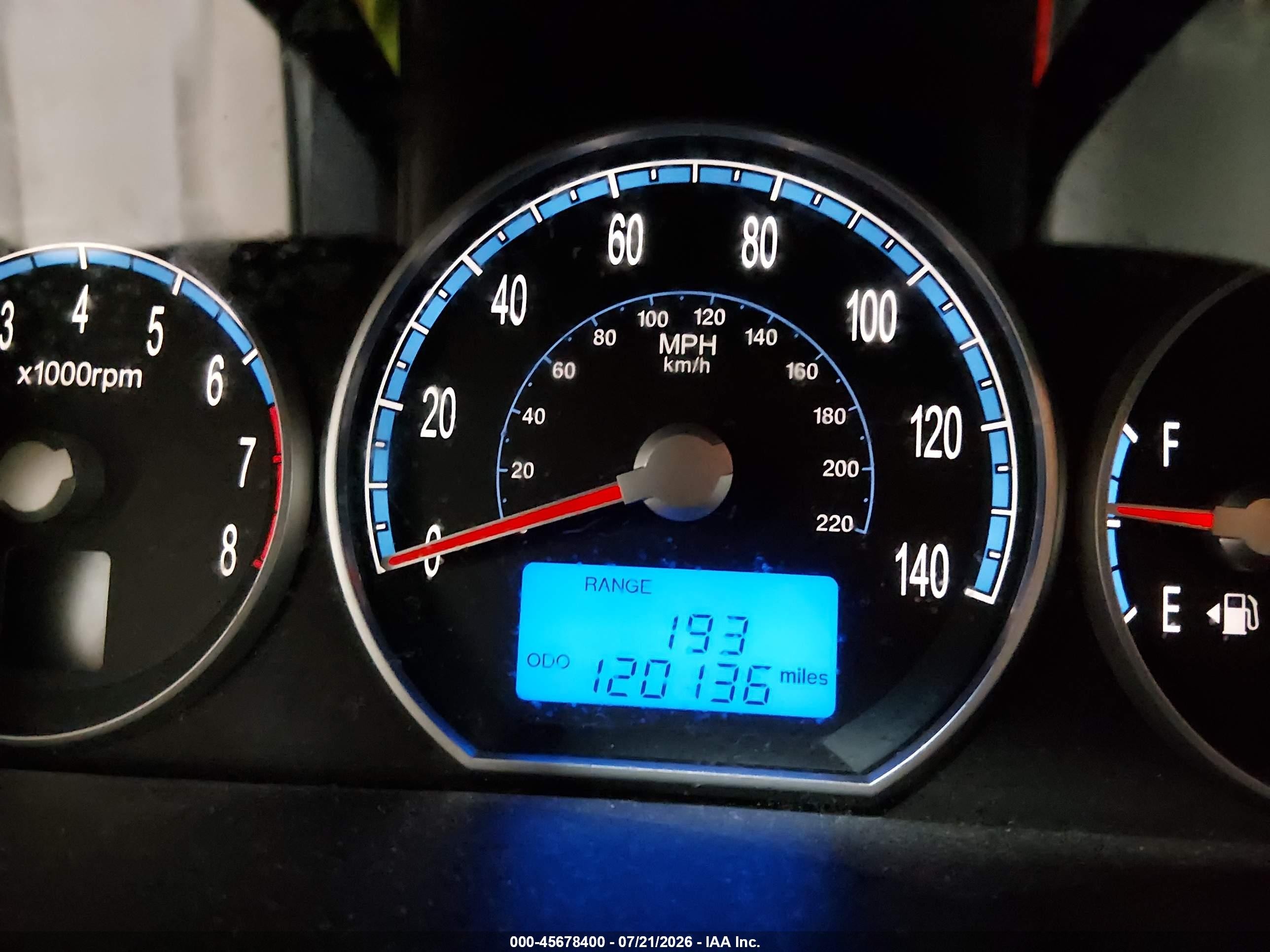 2007 Hyundai Santa Fe Limited/se Синий vin: 5NMSH73E37H126025