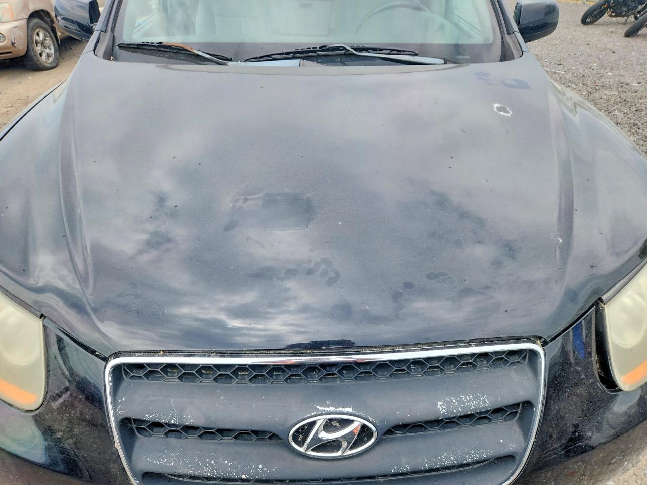 2008 Hyundai Santa Fe Se Black vin: 5NMSH73E38H141884