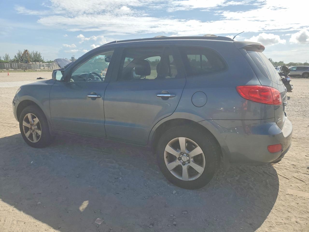 2009 Hyundai Santa Fe Limited Blue vin: 5NMSH73E39H263436