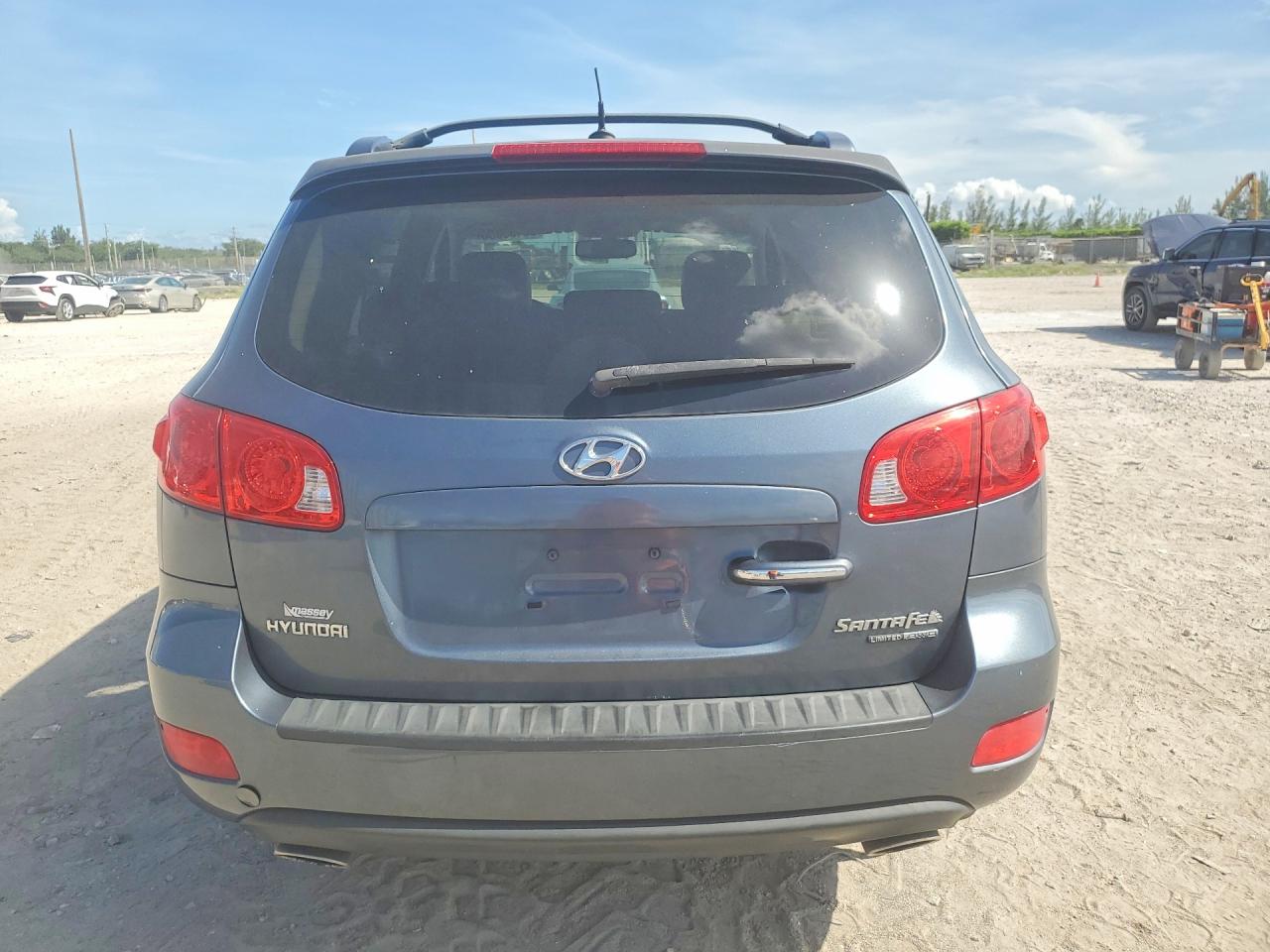 2009 Hyundai Santa Fe Limited Blue vin: 5NMSH73E39H263436