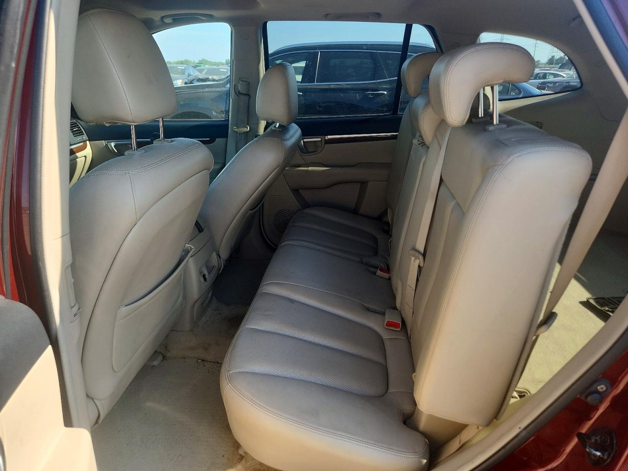 2007 Hyundai Santa Fe Se Red vin: 5NMSH73E47H007626