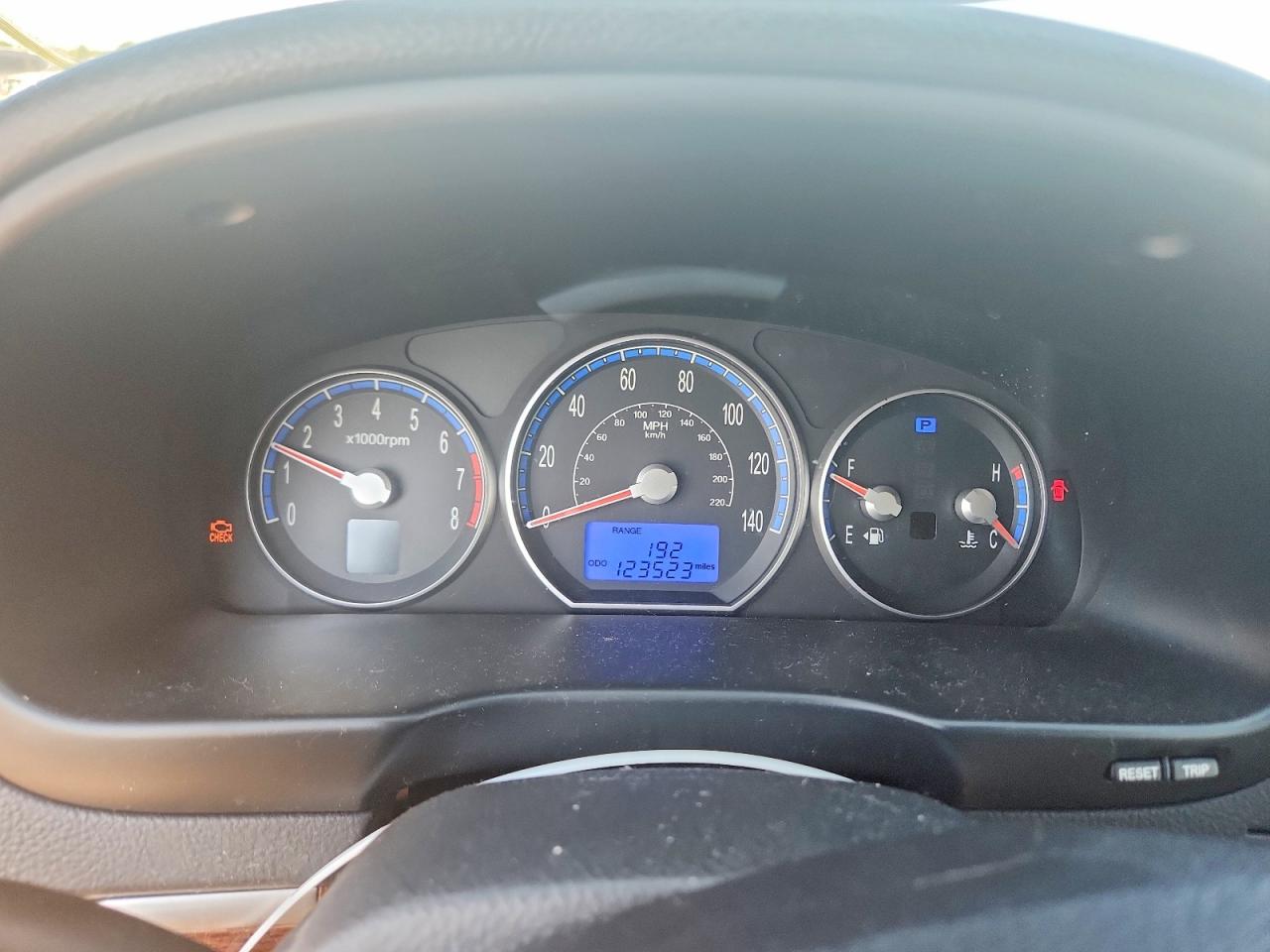 2007 Hyundai Santa Fe Se Red vin: 5NMSH73E47H007626