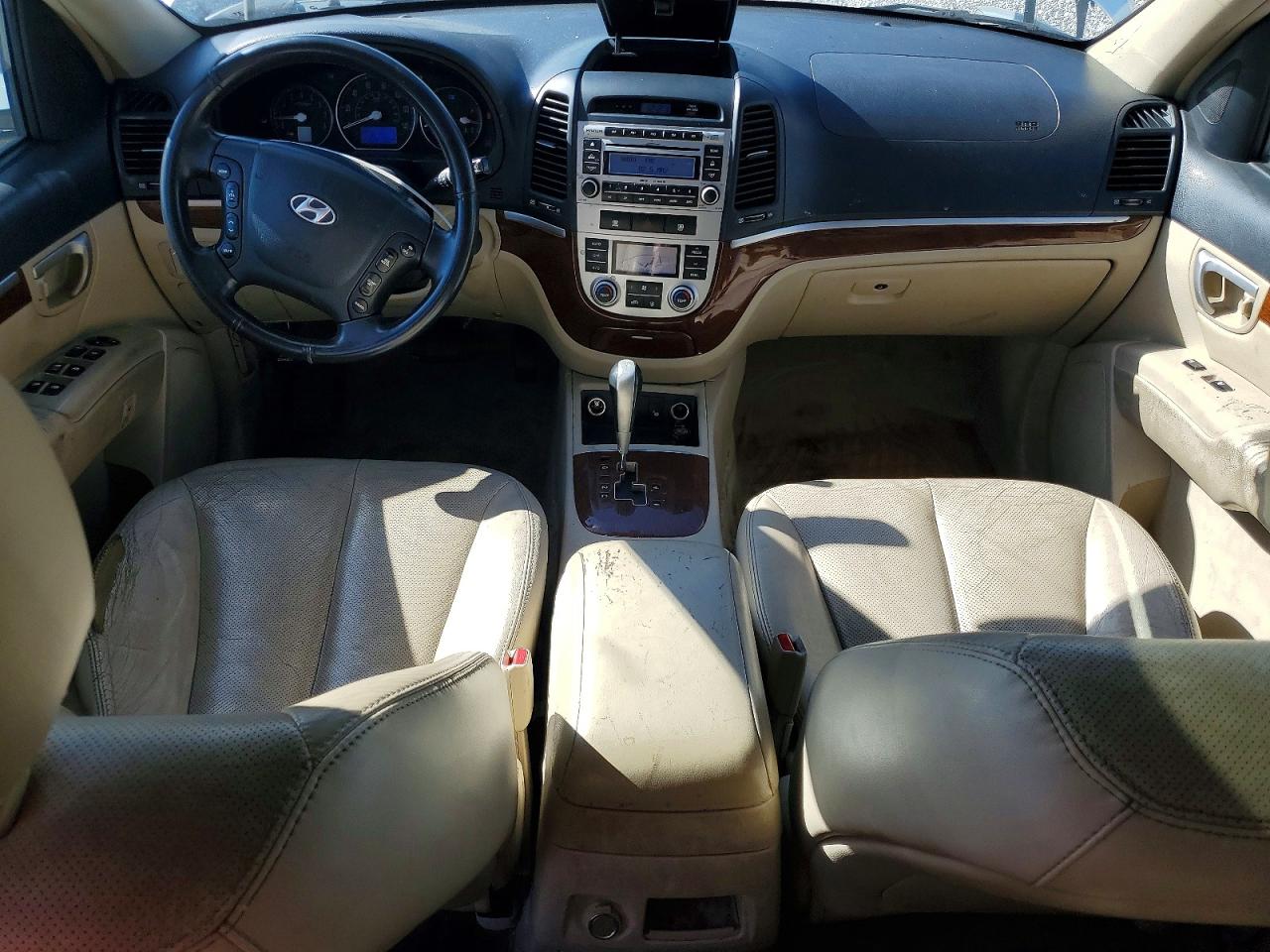 2007 Hyundai Santa Fe Se Blue vin: 5NMSH73E47H058706