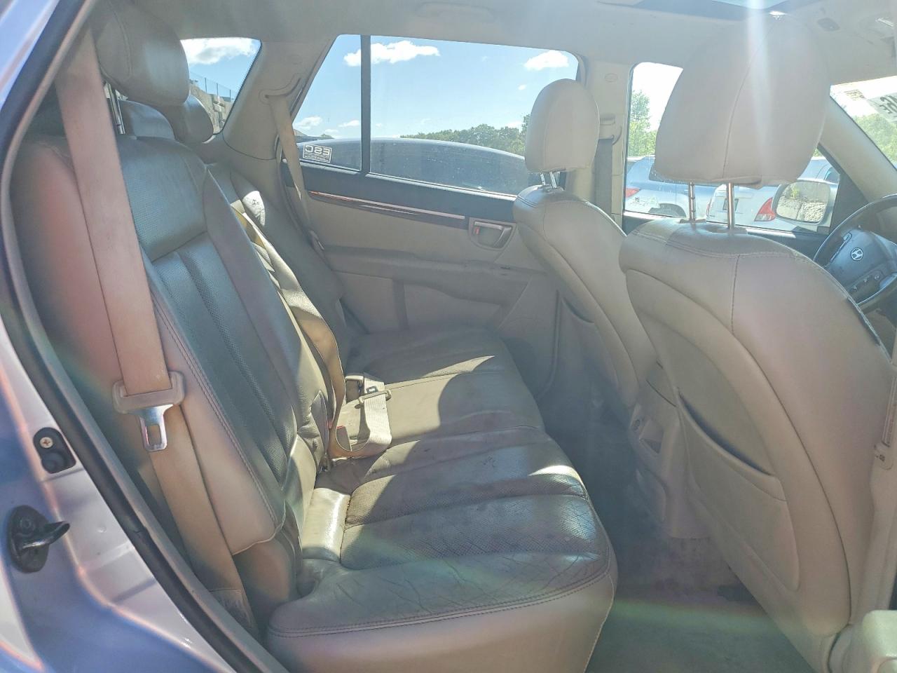 2007 Hyundai Santa Fe Se Blue vin: 5NMSH73E47H058706