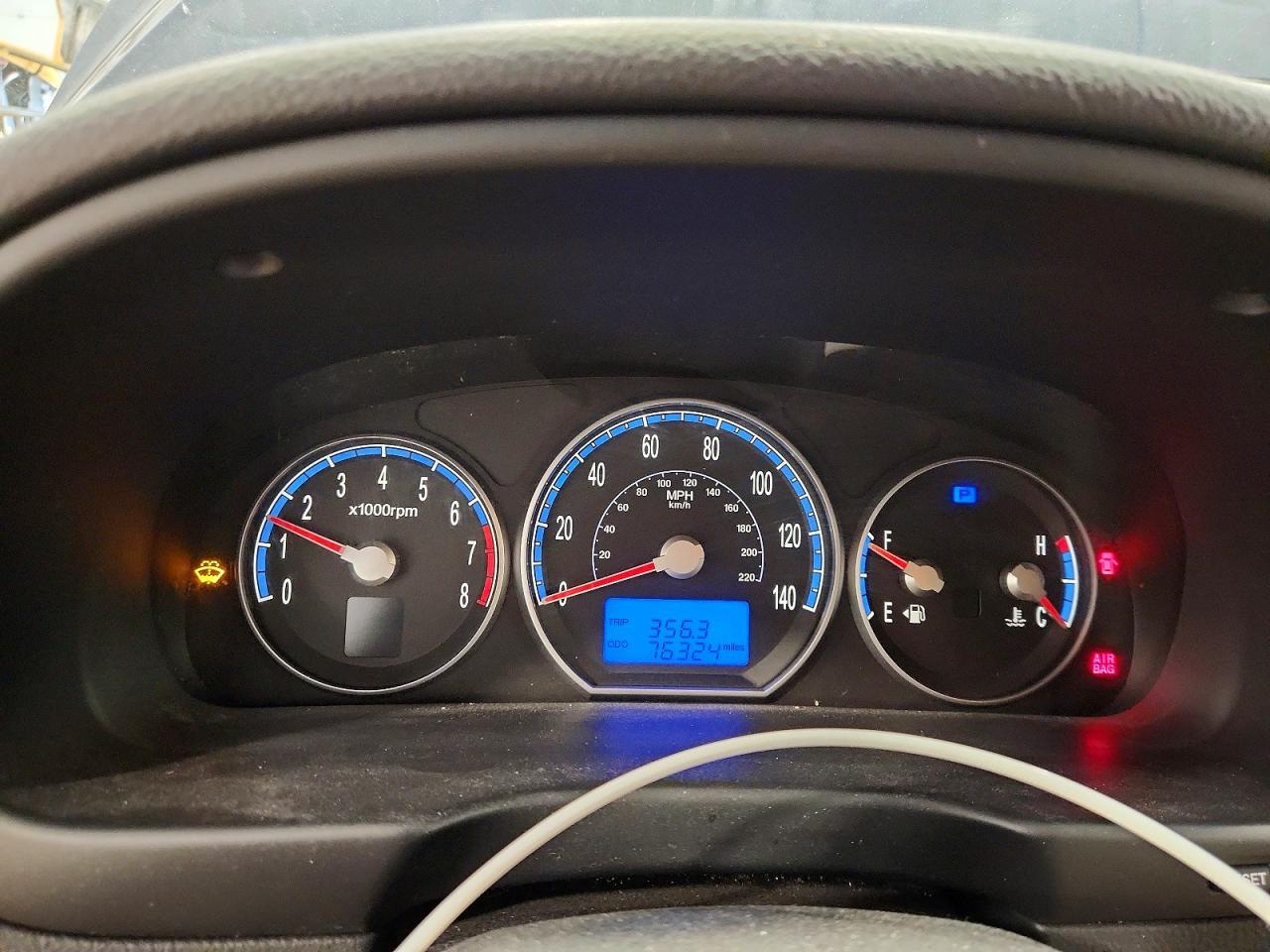 2008 Hyundai Santa Fe Se Blue vin: 5NMSH73E48H186638