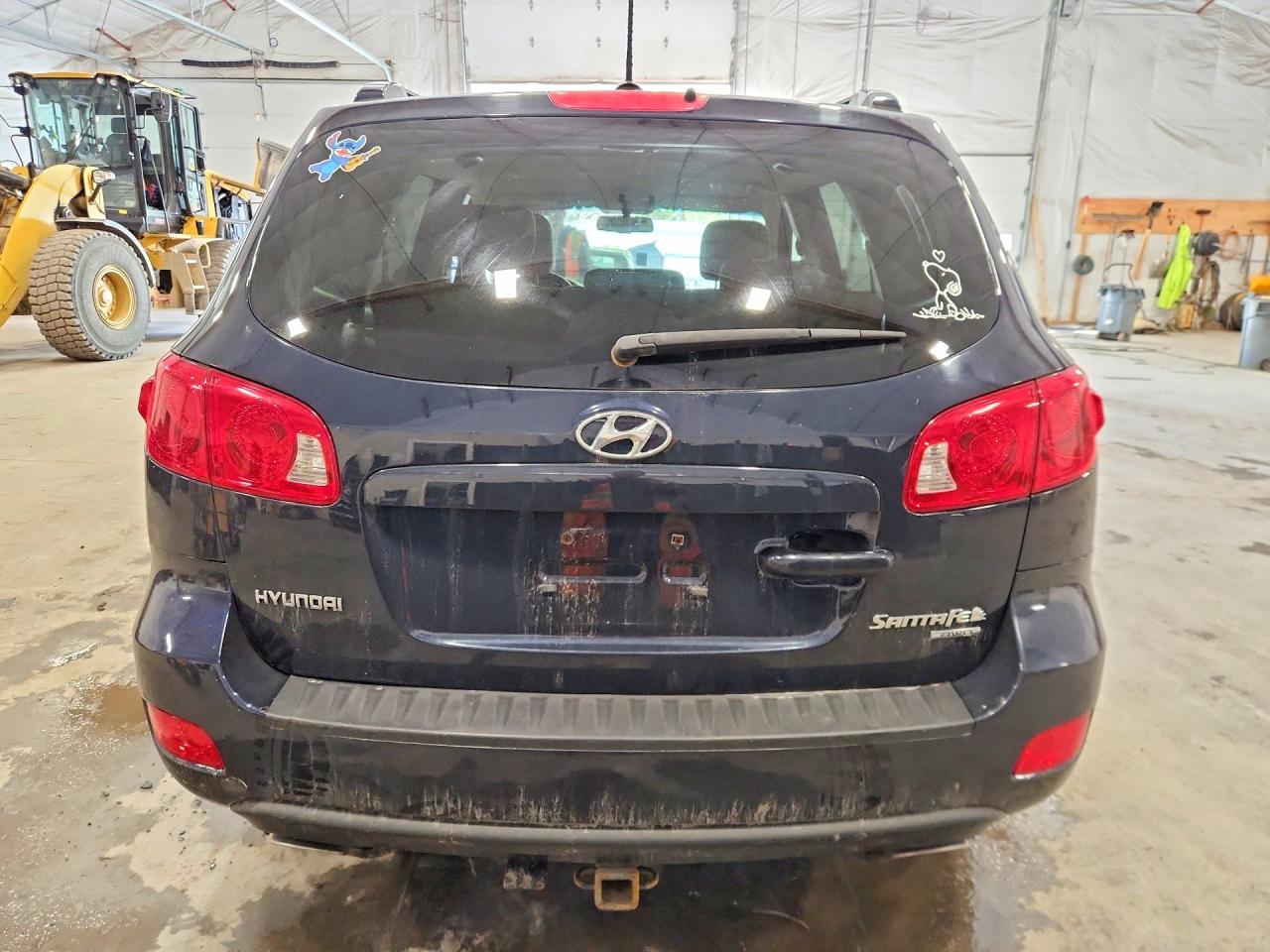2008 Hyundai Santa Fe Se Blue vin: 5NMSH73E48H186638