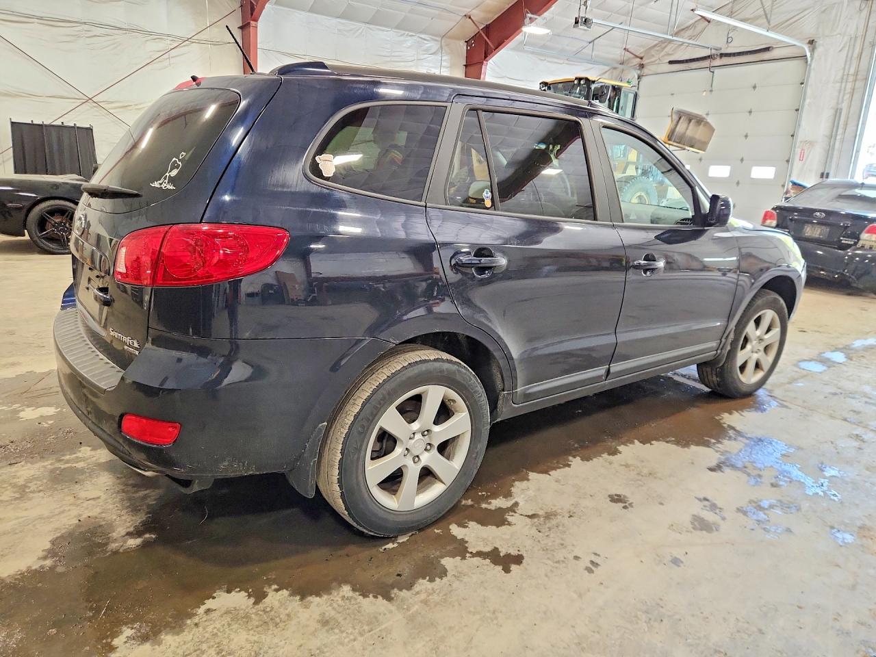 2008 Hyundai Santa Fe Se Blue vin: 5NMSH73E48H186638