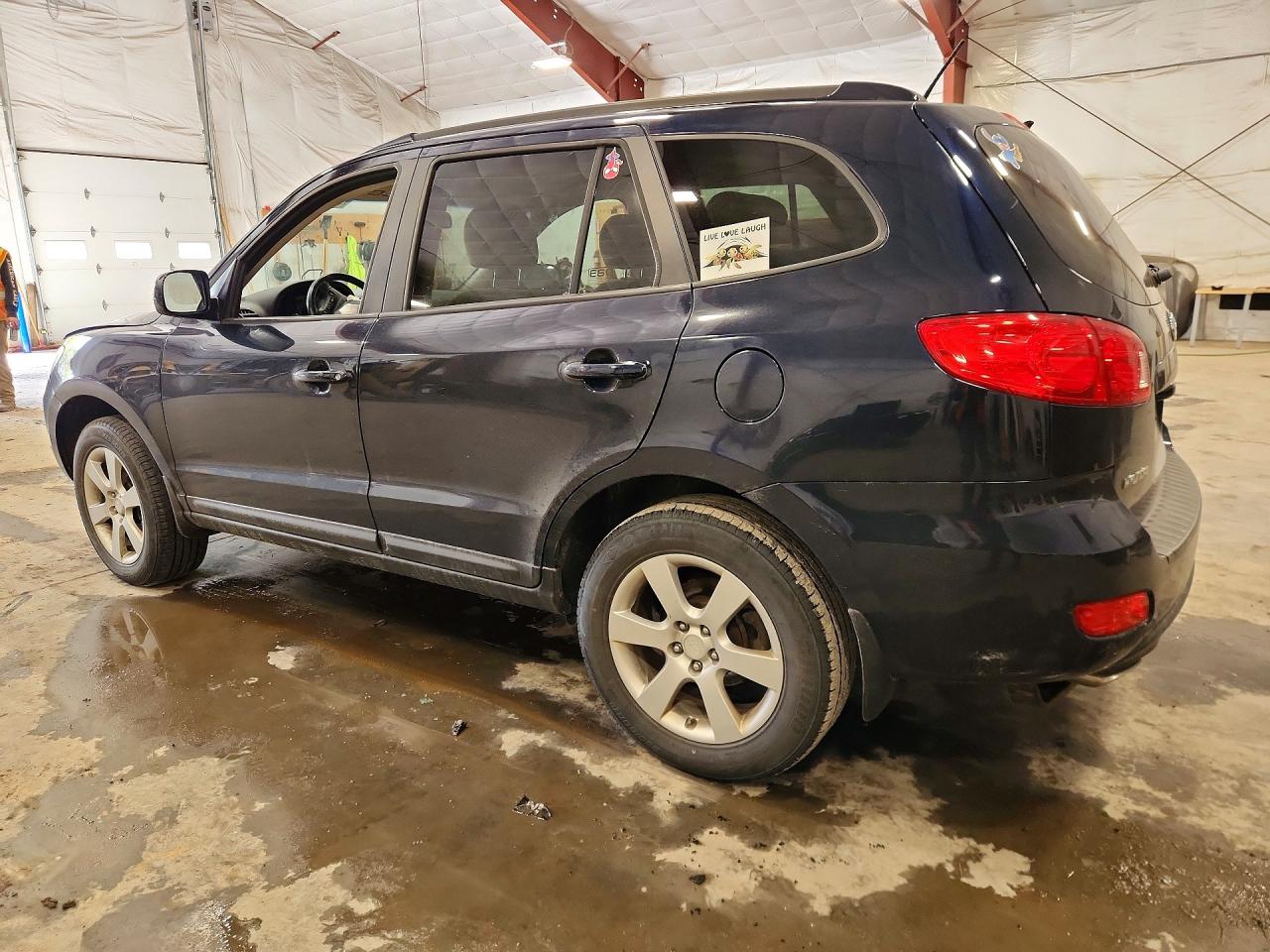 2008 Hyundai Santa Fe Se Blue vin: 5NMSH73E48H186638