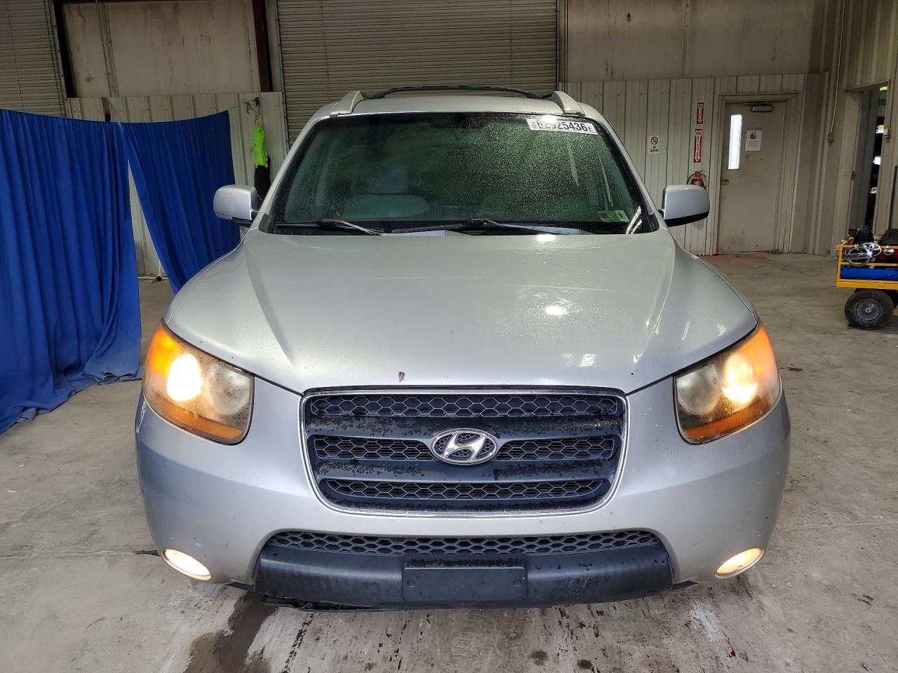 2008 Hyundai Santa Fe Se Silver vin: 5NMSH73E48H186963