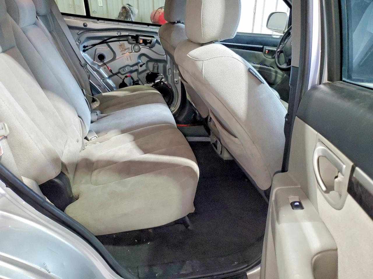 2008 Hyundai Santa Fe Se Silver vin: 5NMSH73E48H186963