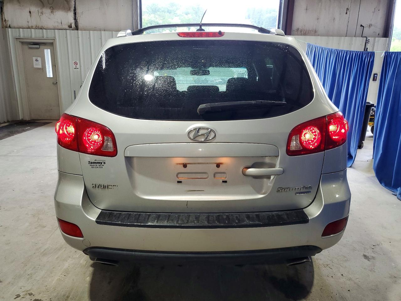 2008 Hyundai Santa Fe Se Silver vin: 5NMSH73E48H186963